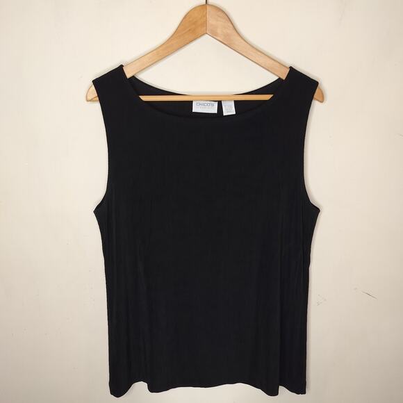 Chico's Travelers Tank Top Minimal Capsule - Picture 1 of 5